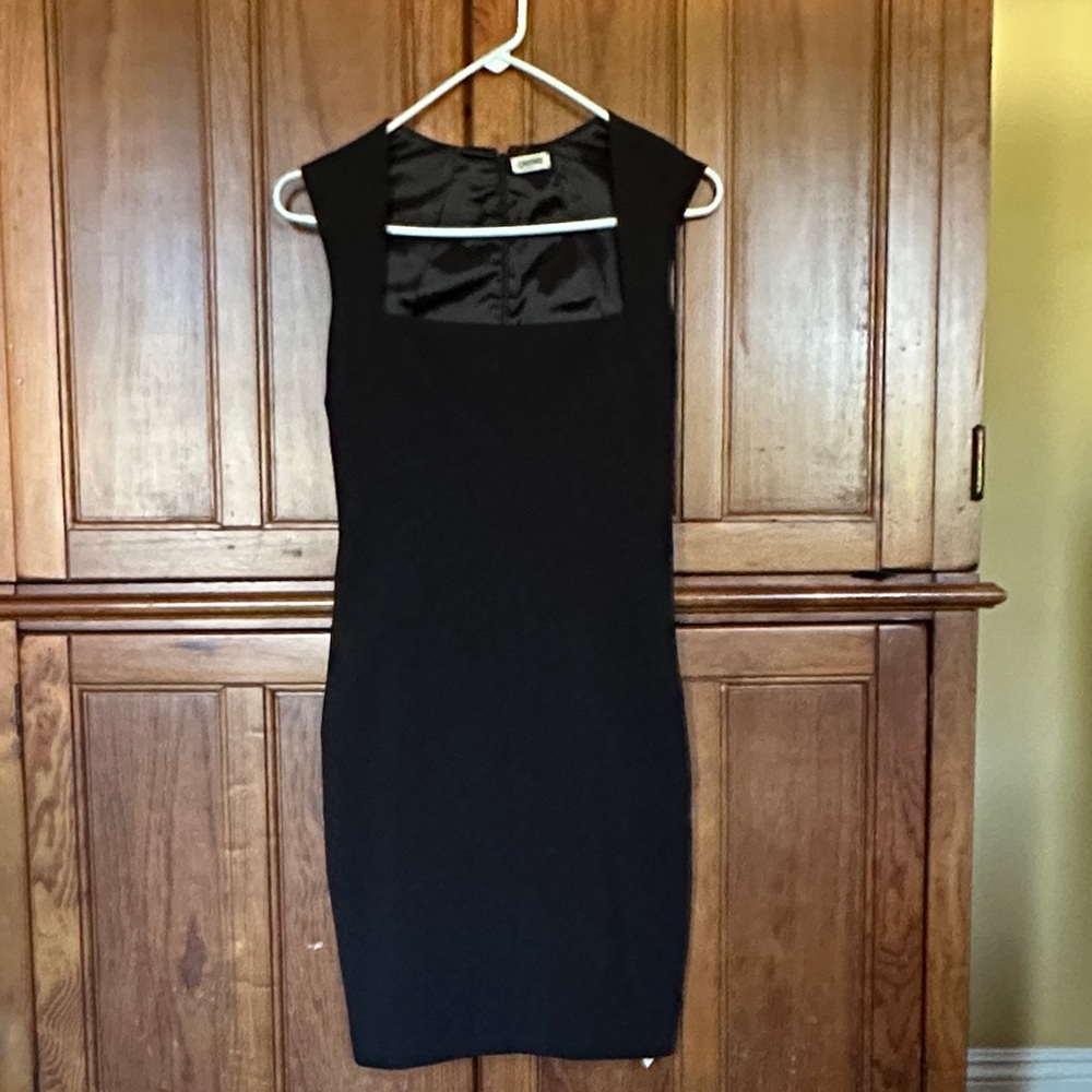 L'AGENCE Black Mini Dress